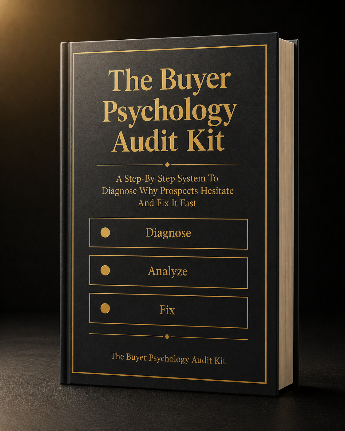 Buyer Psychology Audit Kit mockup