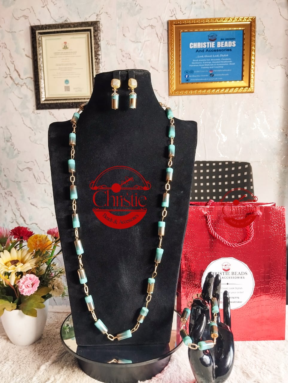 Christie's bead work